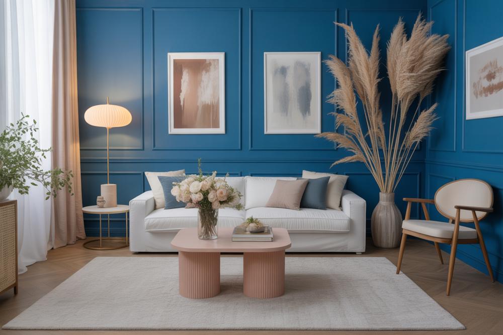 blue interior