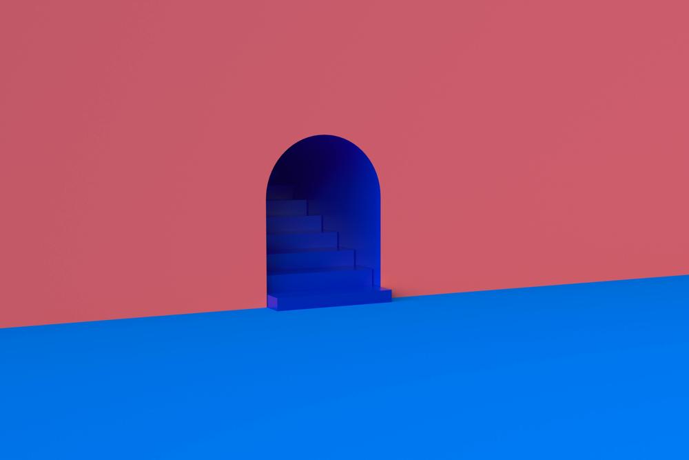 blue interior