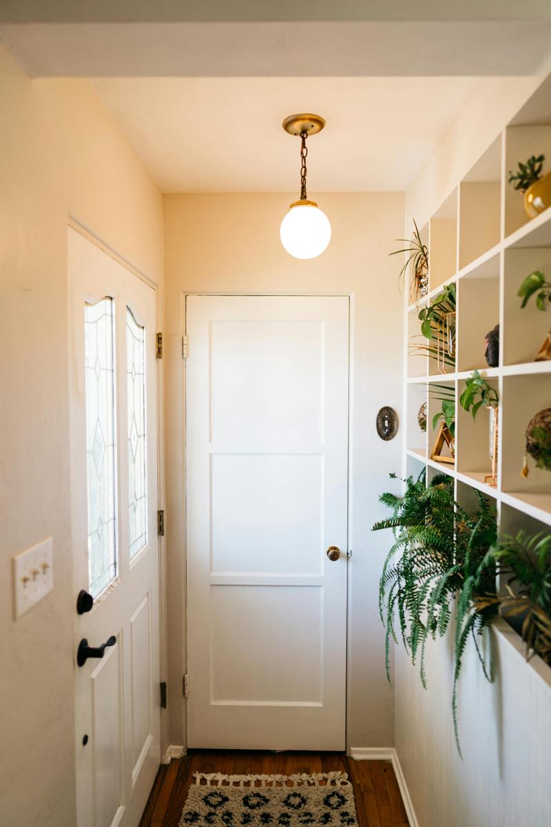 cozy entryway