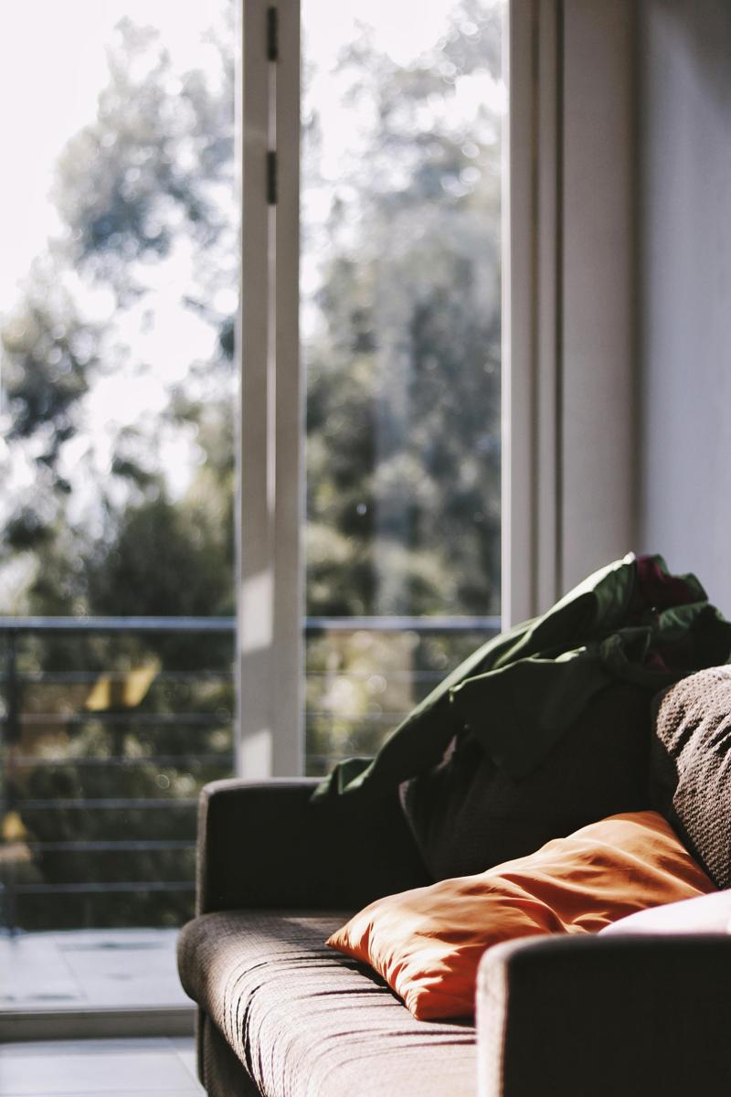 cozy sofa