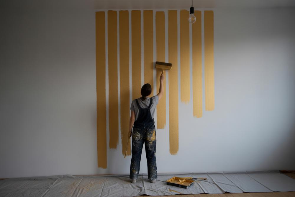 gold painting