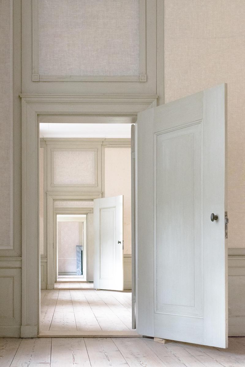 minimalist hallway