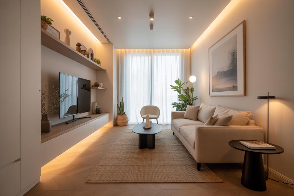 minimalist livingroom