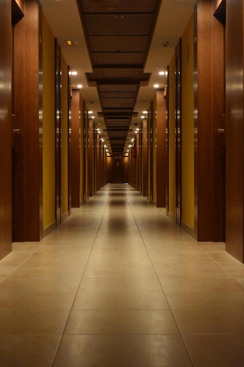 modern hallway