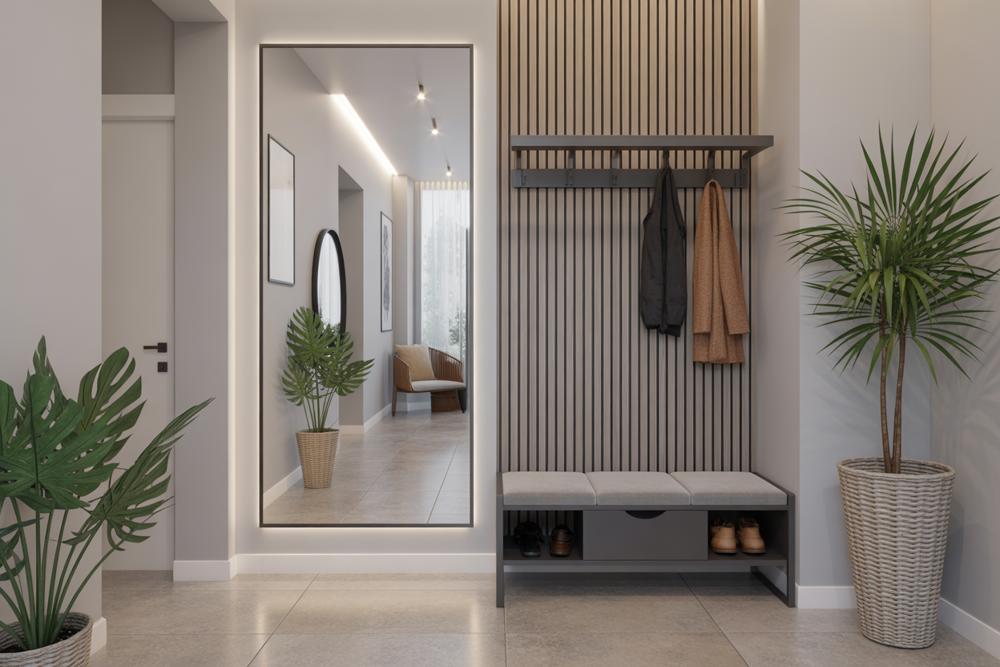 modern hallway