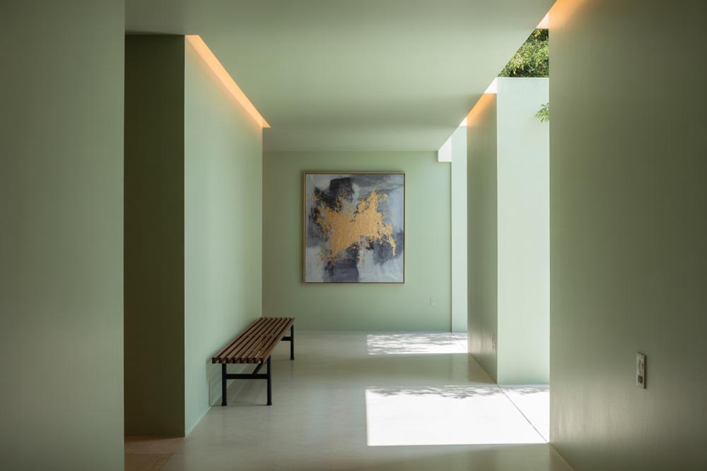 modern hallway