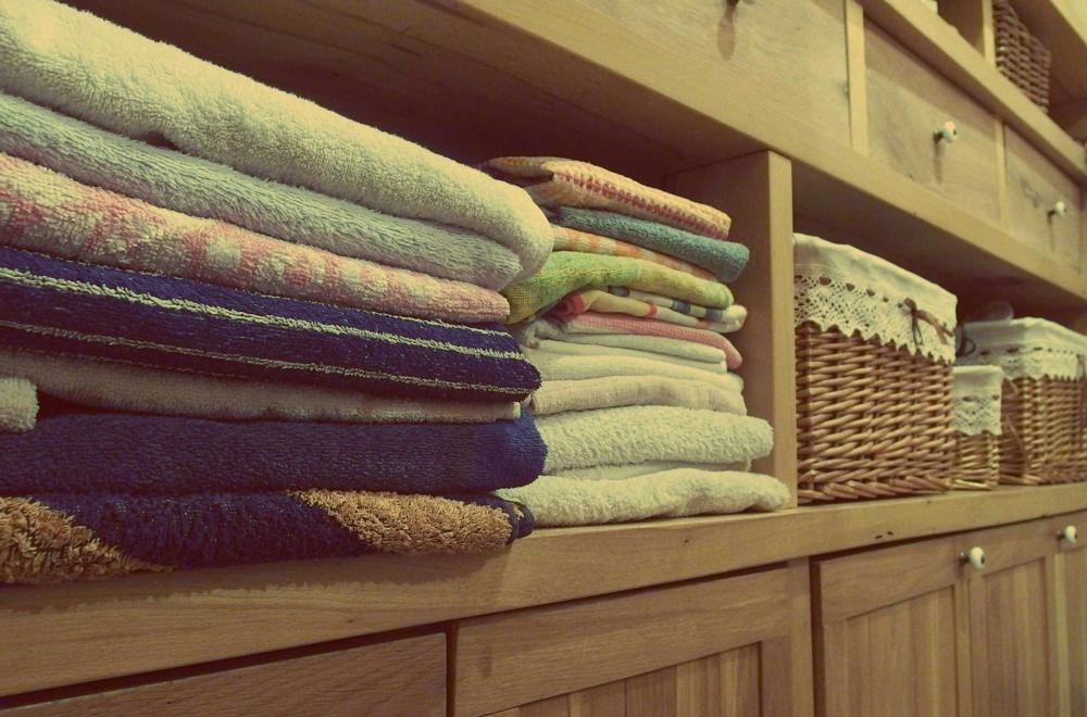 organized wardrobe