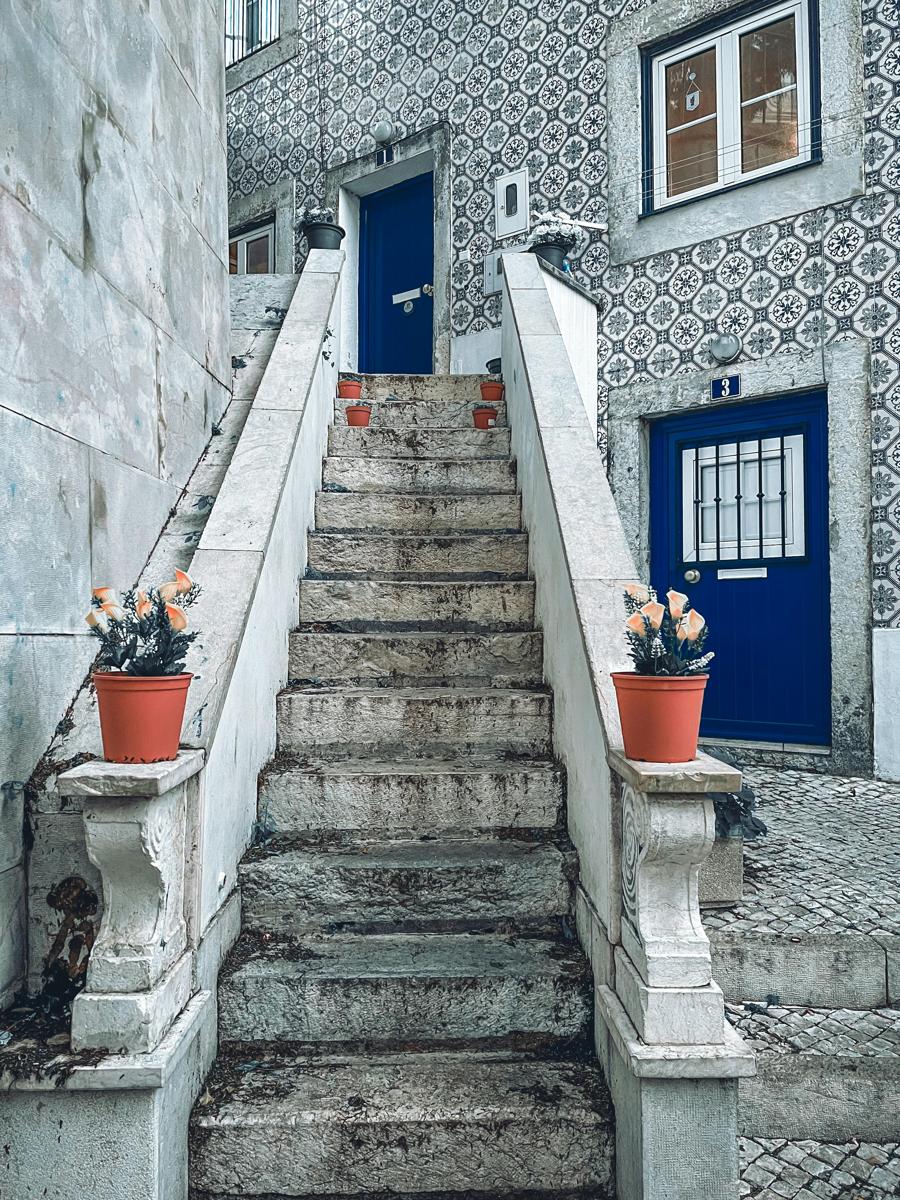 outdoor staircase