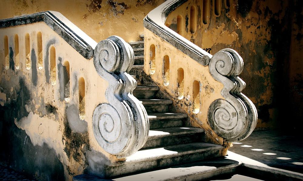 outdoor staircase